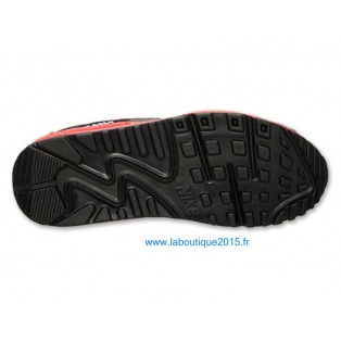 Nike Air Max 90 Premium Chaussures Nike Nouvelle Pour Homme Rouge/Noir/Blanc