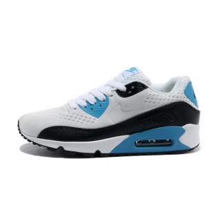 Nike Air Max 90 Premium EM Chaussures Pour Femme Blanc/Noir/Bleu