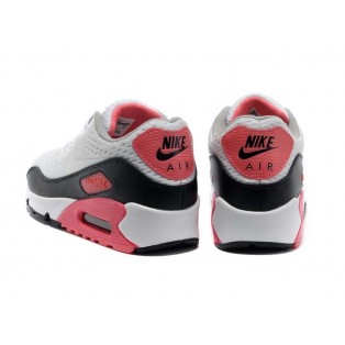 Nike Air Max 90 Premium EM Chaussures Pour Femme Blanc/Noir/Rose