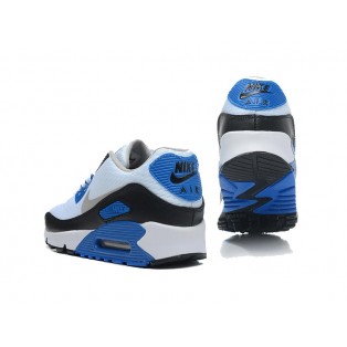 Nike Air Max 90 Premium EM Chaussures Pour Homme Blanc Bleu/Noir