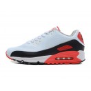Nike Air Max 90 Premium EM Chaussures Pour Homme Blanc Nior/Rouge