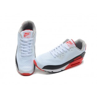 Nike Air Max 90 Premium EM Chaussures Pour Homme Blanc Nior/Rouge