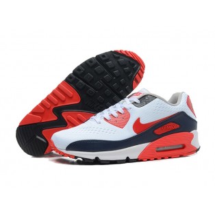 Nike Air Max 90 Premium EM Chaussures Pour Homme Blanc Noir Rouge 624212-106