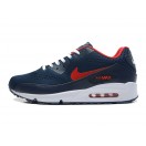 Nike Air Max 90 Premium EM Chaussures Pour Homme Bleu Rouge/Blanc