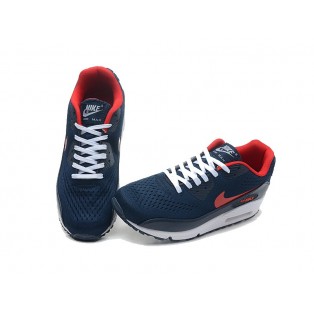 Nike Air Max 90 Premium EM Chaussures Pour Homme Bleu Rouge/Blanc