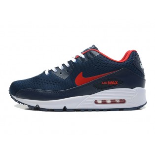 Nike Air Max 90 Premium EM Chaussures Pour Homme Bleu Rouge/Blanc