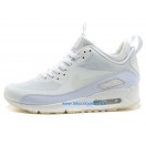 Nike Air Max 90 SneakerBoot Chaussures Nouvelle Pour Homme Blanc 616314-ID6