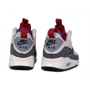 Nike Air Max 90 SneakerBoot Chaussures Nouvelle Pour Homme Blanc/Gris