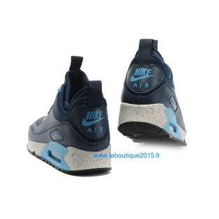Nike Air Max 90 SneakerBoot Chaussures Nouvelle Pour Homme Bleu 616314-003
