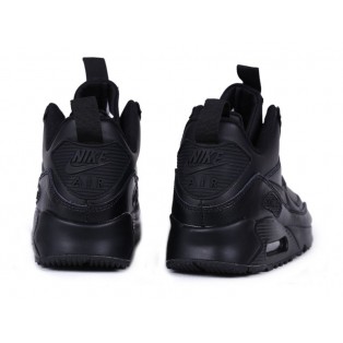 Nike Air Max 90 SneakerBoot Chaussures Nouvelle Pour Homme Noir