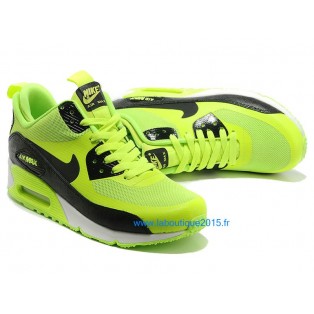 Nike Air Max 90 SneakerBoot Chaussures Nouvelle Pour Homme Vert 616314-ID5