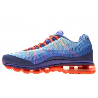 Nike Air Max 95 Dynamic Flywire Chaussures Officiel Nike pour Homme Bleu/Rouge