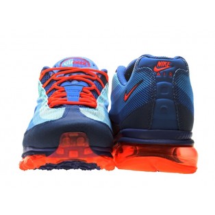 Nike Air Max 95 Dynamic Flywire Chaussures Officiel Nike pour Homme Bleu/Rouge