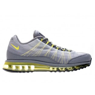 Nike Air Max 95 Dynamic Flywire Chaussures Officiel Nike pour Homme Gris/Jaune