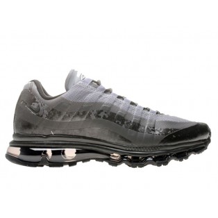 Nike Air Max 95 Dynamic Flywire Chaussures Officiel Nike pour Homme Gris/Noir