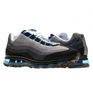 Nike Air Max 95 Dynamic Flywire Chaussures Officiel Nike pour Homme Gris/Noir/Bleu