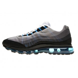 Nike Air Max 95 Dynamic Flywire Chaussures Officiel Nike pour Homme Gris/Noir/Bleu