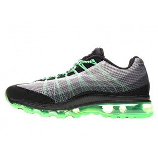 Nike Air Max 95 Dynamic Flywire Chaussures Officiel Nike pour Homme Gris/Noir/Vert