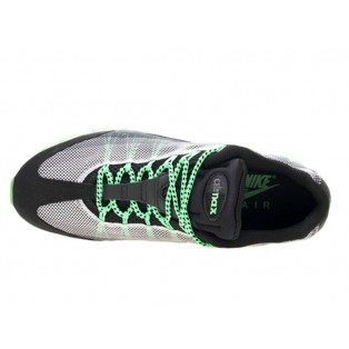 Nike Air Max 95 Dynamic Flywire Chaussures Officiel Nike pour Homme Gris/Noir/Vert