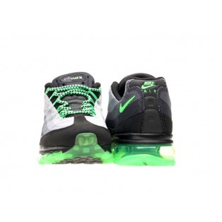 Nike Air Max 95 Dynamic Flywire Chaussures Officiel Nike pour Homme Gris/Noir/Vert