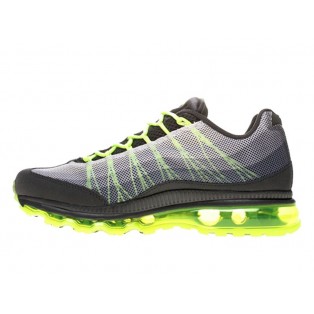 Nike Air Max 95 Dynamic Flywire Chaussures Officiel Nike pour Homme Gris/Noir/Vert