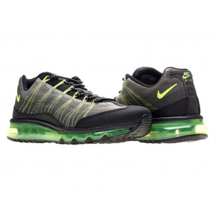 Nike Air Max 95 Dynamic Flywire Chaussures Officiel Nike pour Homme Gris/Noir/Vert