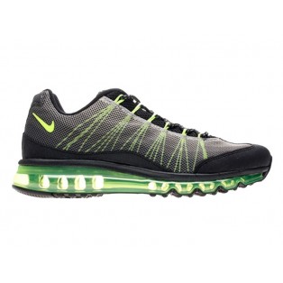 Nike Air Max 95 Dynamic Flywire Chaussures Officiel Nike pour Homme Gris/Noir/Vert