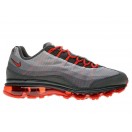 Nike Air Max 95 Dynamic Flywire Chaussures Officiel Nike pour Homme Gris/Rouge