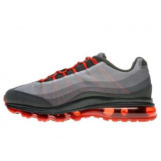 Nike Air Max 95 Dynamic Flywire Chaussures Officiel Nike pour Homme Gris/Rouge