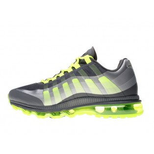 Nike Air Max 95 Dynamic Flywire Chaussures Officiel Nike pour Homme Noir/Jaune/Vert