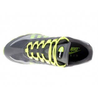 Nike Air Max 95 Dynamic Flywire Chaussures Officiel Nike pour Homme Noir/Jaune/Vert