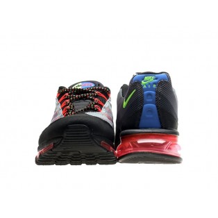 Nike Air Max 95 Dynamic Flywire Chaussures Officiel Nike pour Homme Noir/Rouge
