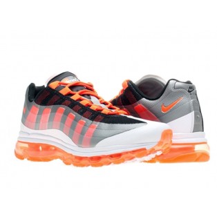 Nike Air Max 95 Dynamic Flywire Chaussures Officiel Nike pour Homme Noir/Rouge Blanc