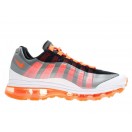 Nike Air Max 95 Dynamic Flywire Chaussures Officiel Nike pour Homme Noir/Rouge Blanc