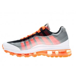 Nike Air Max 95 Dynamic Flywire Chaussures Officiel Nike pour Homme Noir/Rouge Blanc
