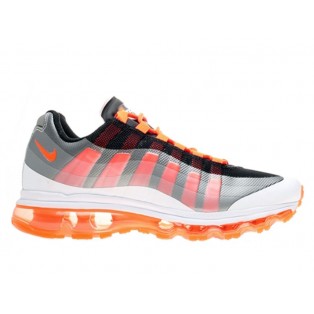 Nike Air Max 95 Dynamic Flywire Chaussures Officiel Nike pour Homme Noir/Rouge Blanc