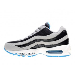Nike Air Max 95 Premium EM Chaussures Officiel Nike pour Homme Blanc/Noir/Bleu