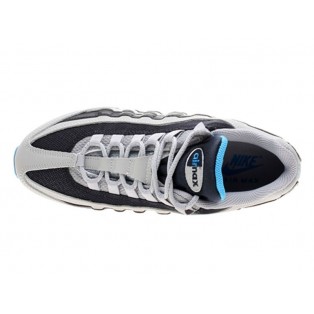 Nike Air Max 95 Premium EM Chaussures Officiel Nike pour Homme Blanc/Noir/Bleu