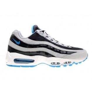 Nike Air Max 95 Premium EM Chaussures Officiel Nike pour Homme Blanc/Noir/Bleu