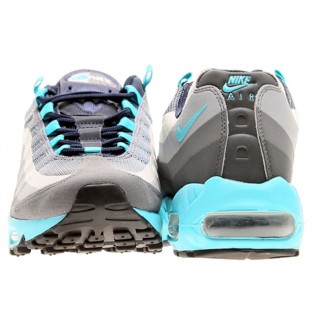 Nike Air Max 95 Premium EM Chaussures Officiel Nike pour Homme Gris/Bleu