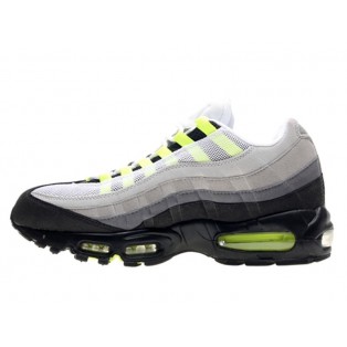 Nike Air Max 95 Premium EM Chaussures Officiel Nike pour Homme Gris/Noir/Jaune