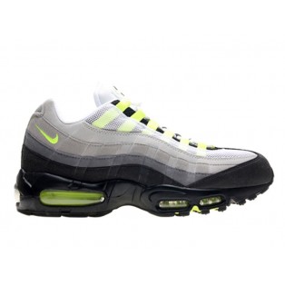 Nike Air Max 95 Premium EM Chaussures Officiel Nike pour Homme Gris/Noir/Jaune