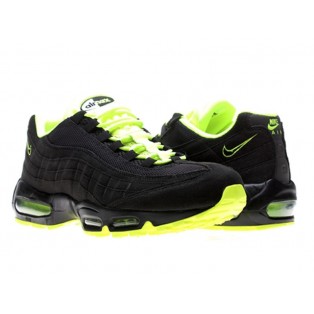 Nike Air Max 95 Premium EM Chaussures Officiel Nike pour Homme Noir/Jaune