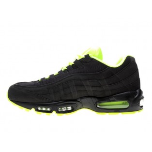 Nike Air Max 95 Premium EM Chaussures Officiel Nike pour Homme Noir/Jaune
