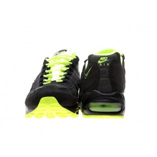 Nike Air Max 95 Premium EM Chaussures Officiel Nike pour Homme Noir/Jaune