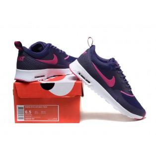 Nike Air Max Thea GS -Chaussures De Running Nouvelle Pour Femme Bleu/Rose