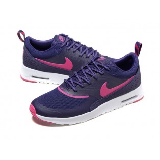 Nike Air Max Thea GS -Chaussures De Running Nouvelle Pour Femme Bleu/Rose
