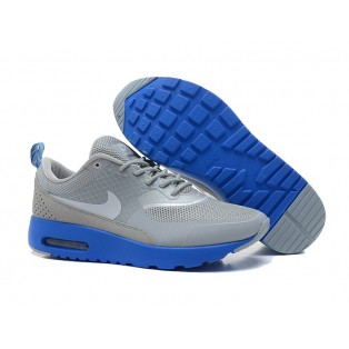 Nike Air Max Thea Print Chaussures Officiel NIke Pour Homme Gris/Bleu 599408-014