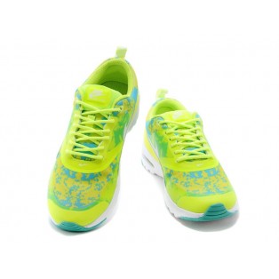 Nike Air Max Thea Print GS Chaussures Pour Femme Blanc/Jaune 599409-ID1