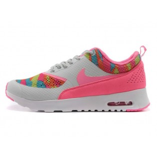 Nike Air Max Thea Print GS Chaussures Pour Femme/Fille Rose 599408-006